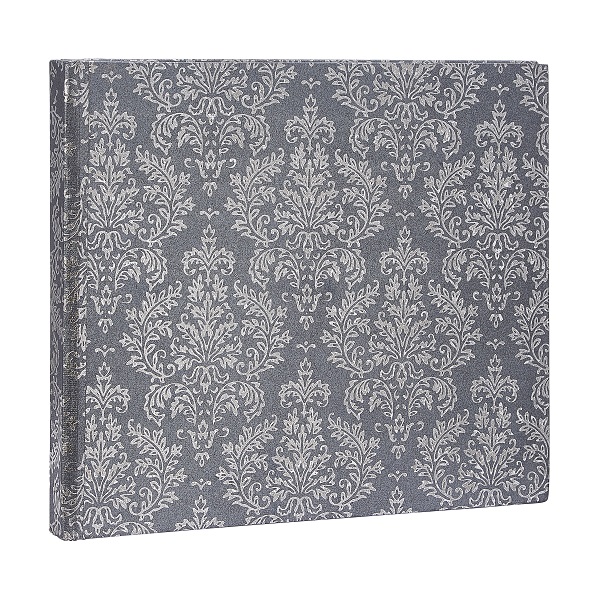 A patterned grey photo album from Homesense.